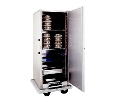 Carter-Hoffmann BB1864 1-Section 1-Door Heated Banquet Cabinet, 67"-72" Height, Stainless, 64 Plate