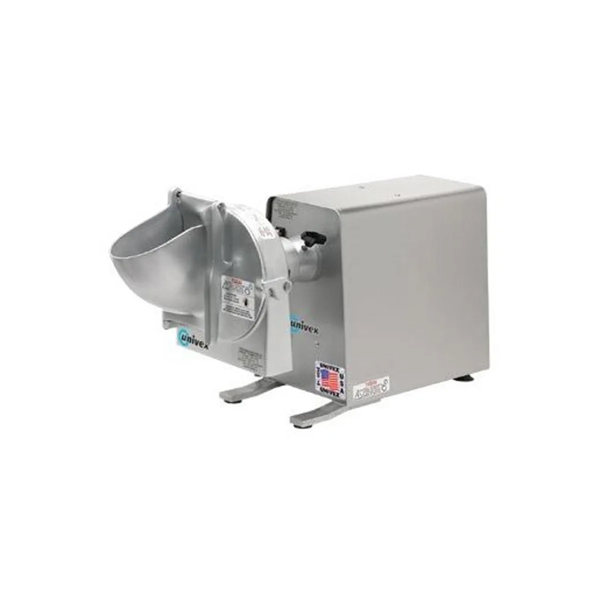 Univex PM91-PK1 Prep-Mate Power Drive – 1 HP, 250 RPM, 5\" Container, 1\" Poly‑V, VS9 Slicer, 115V60Hz 1ph 11.5A