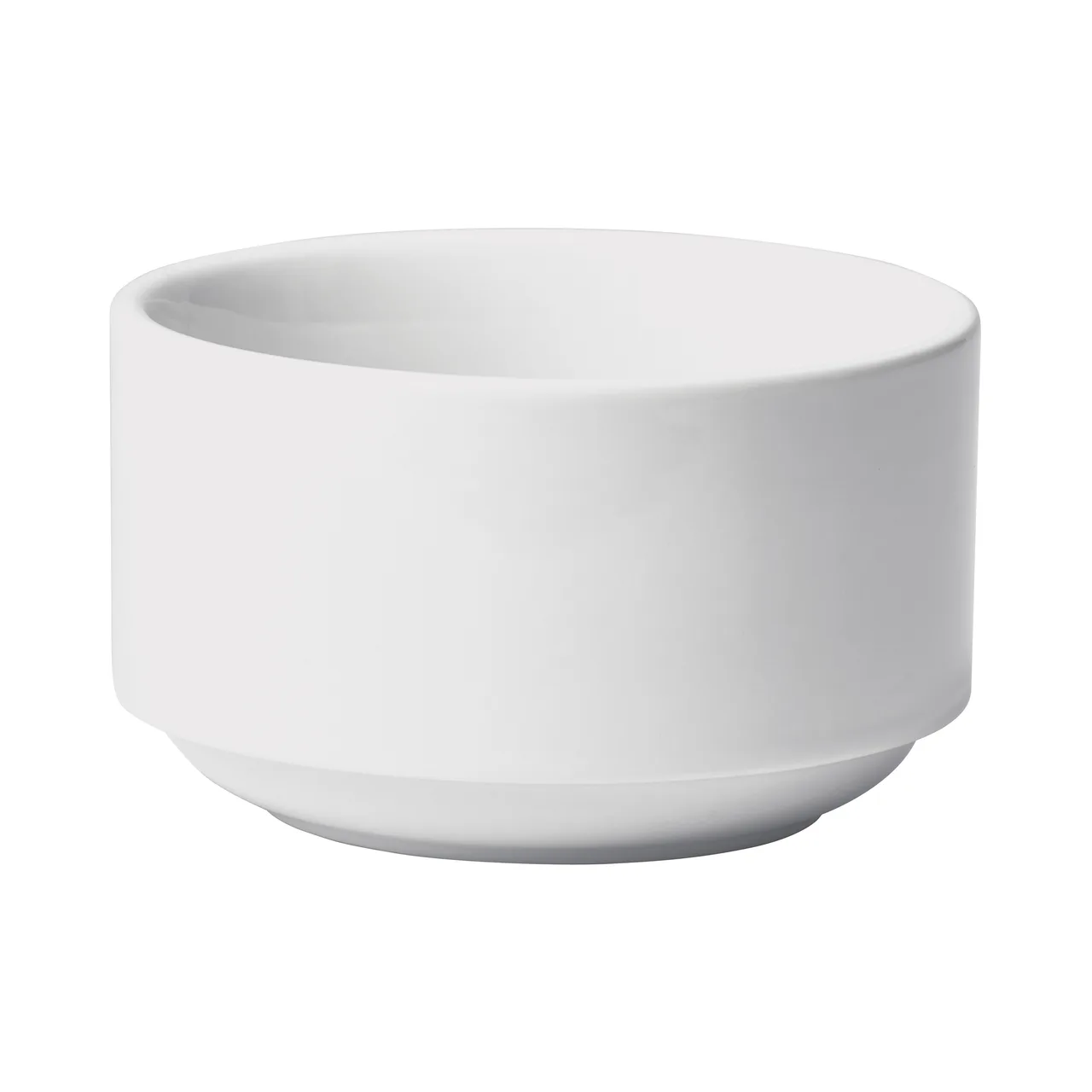 Winco BBC-12 Birkhall Bouillon Cup, 12 oz (4" Dia x 2-3/8" H), Stacking Porcelain White - 1 Dozen