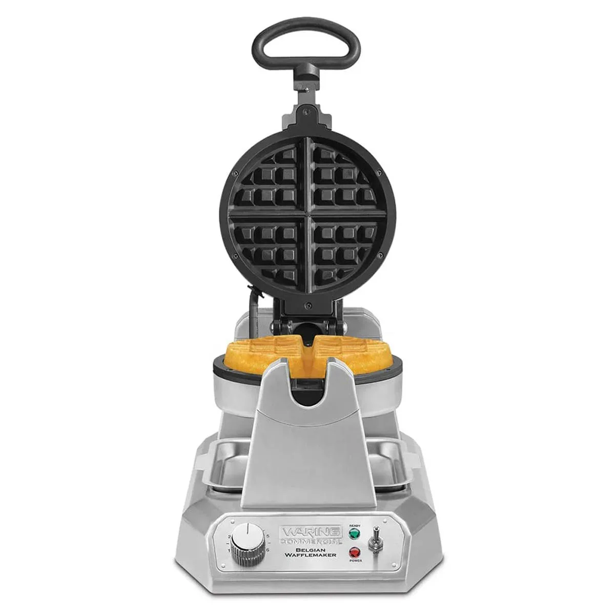Waring WW180X Single Heavy-Duty Waffle Maker/Baker,Cast İron Grids