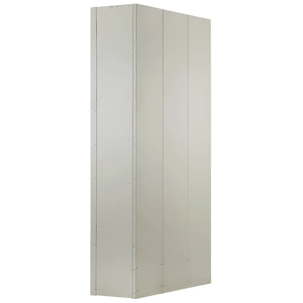 Winholt WL-618-18 Beige 18 Triple Column Eighteen Door Steel Locker - 36"W x 18"D x 78"H
