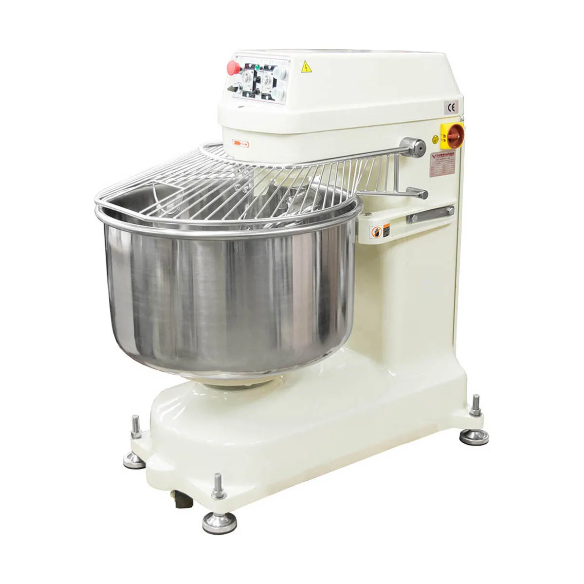 American Eagle AE-4065 Spiral Mixer with 100 qt Fixed Bowl, 2-Speed, 154 lbs Dough Capacity