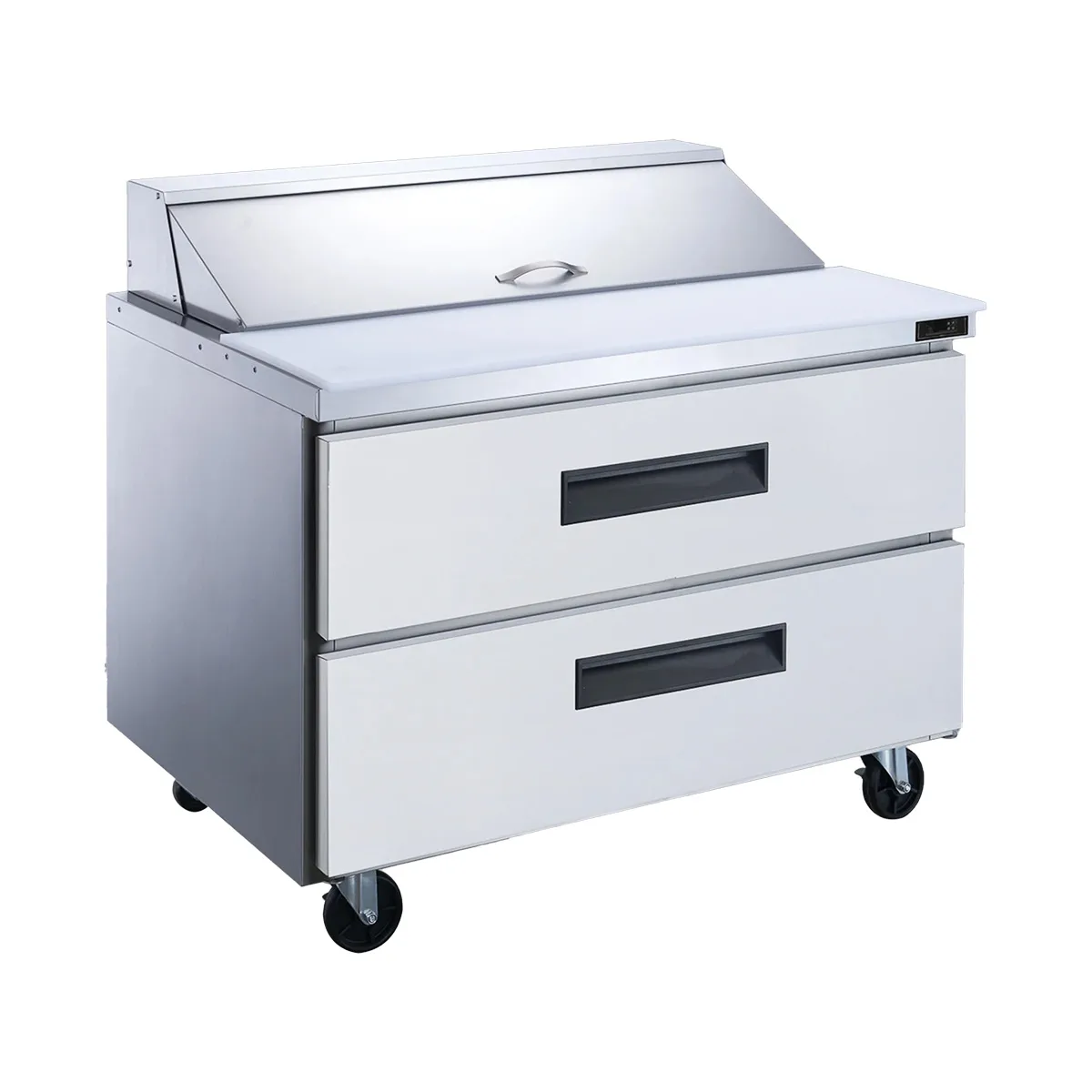 Dukers Appliance Co DSP36-15M-D2 36" Mega Top Sandwich/Salad Prep Table w/ 2 Drawers
