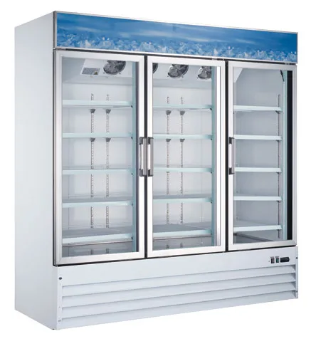 Omcan USA 50087 31" Freezer Display, 52.3 cu ft, Steel Exterior, 2‑3/4 HP Compressor, LED Light