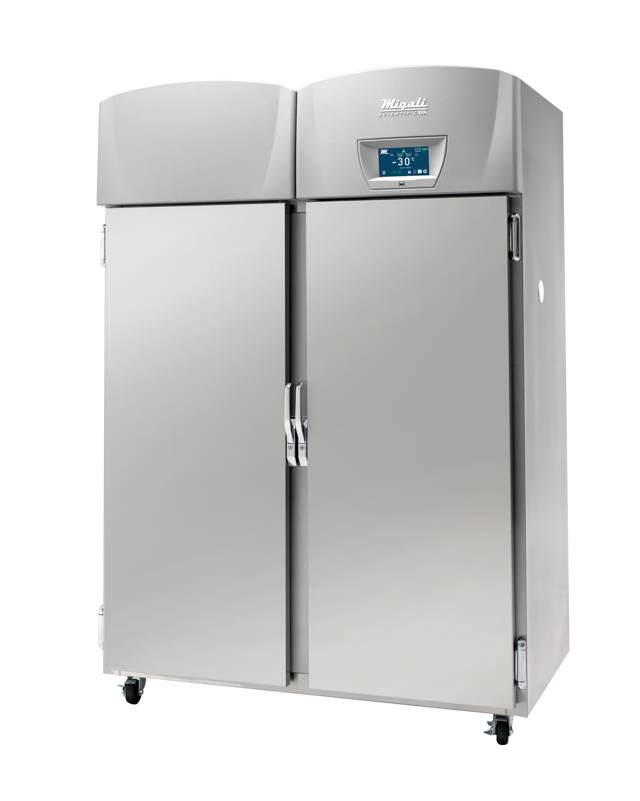 Migali EVOX-2F-LB-RC 44.9 cu ft Medical Freezer, Solid Door, Stainless Exterior/Interior, Compressor