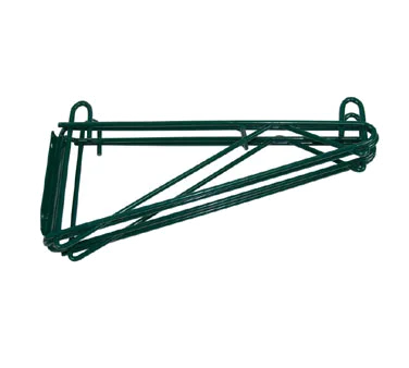 Klinger's Trading SD18-GREEN Double Wall Shelf Bracket, 18" Deep, Green Epoxy Finish