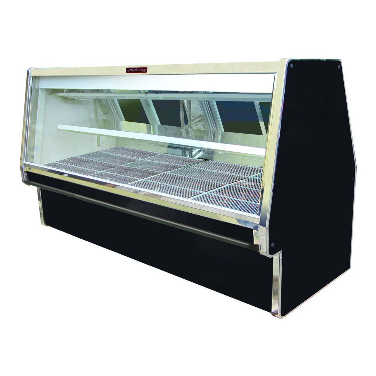 Howard-McCray SC-CMS34E-4-BE-LED 53" Double Duty Flat Refrigerated Meat Display Case