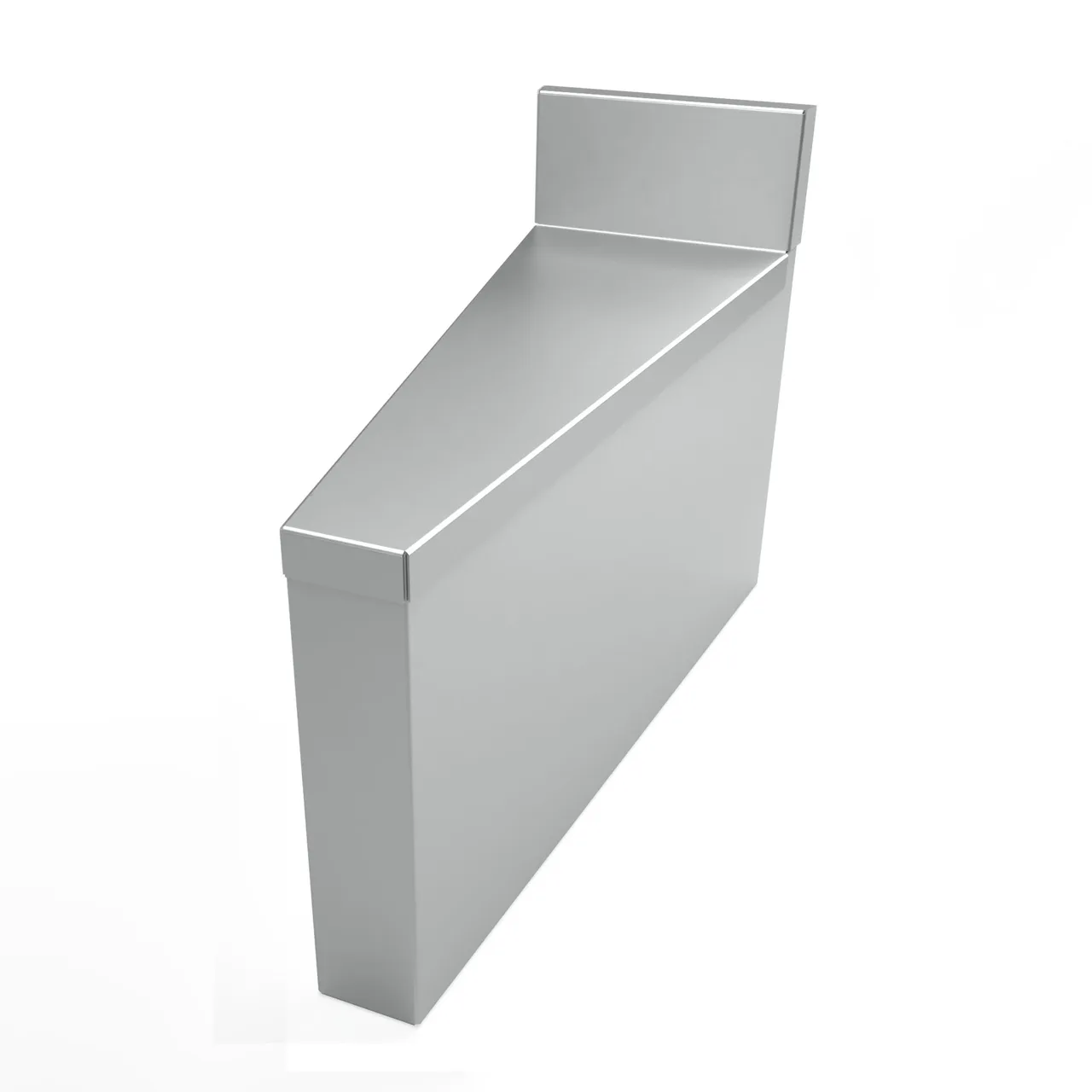 BK Resources UAF-I-1521 Underbar Corner Filler, Rear Angle, 15⁰