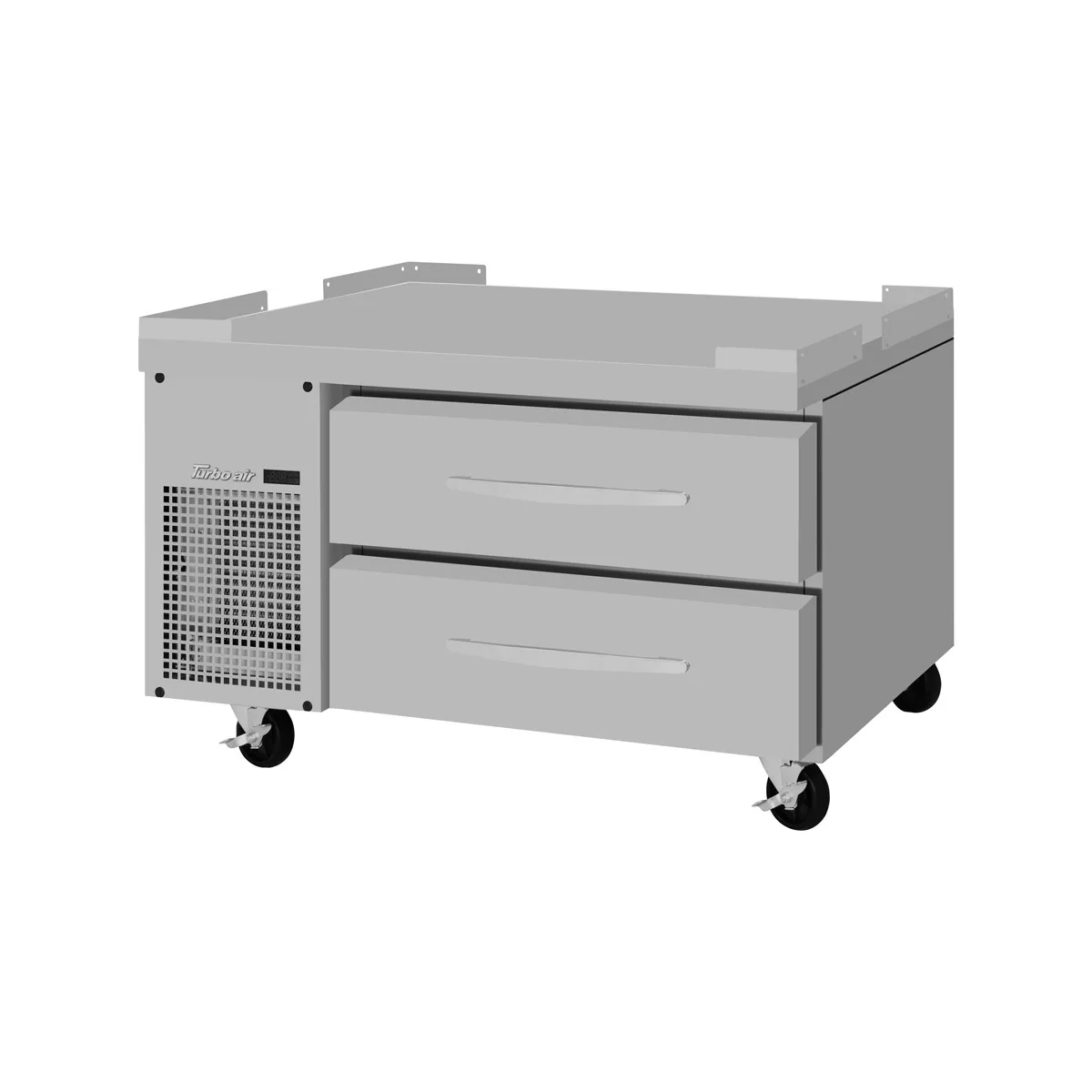 Turbo Air PRCBE-36R-N-FT 36" 2 Drawers Refrigerated Chef Base, Flat Top, 4.6 cu. ft.