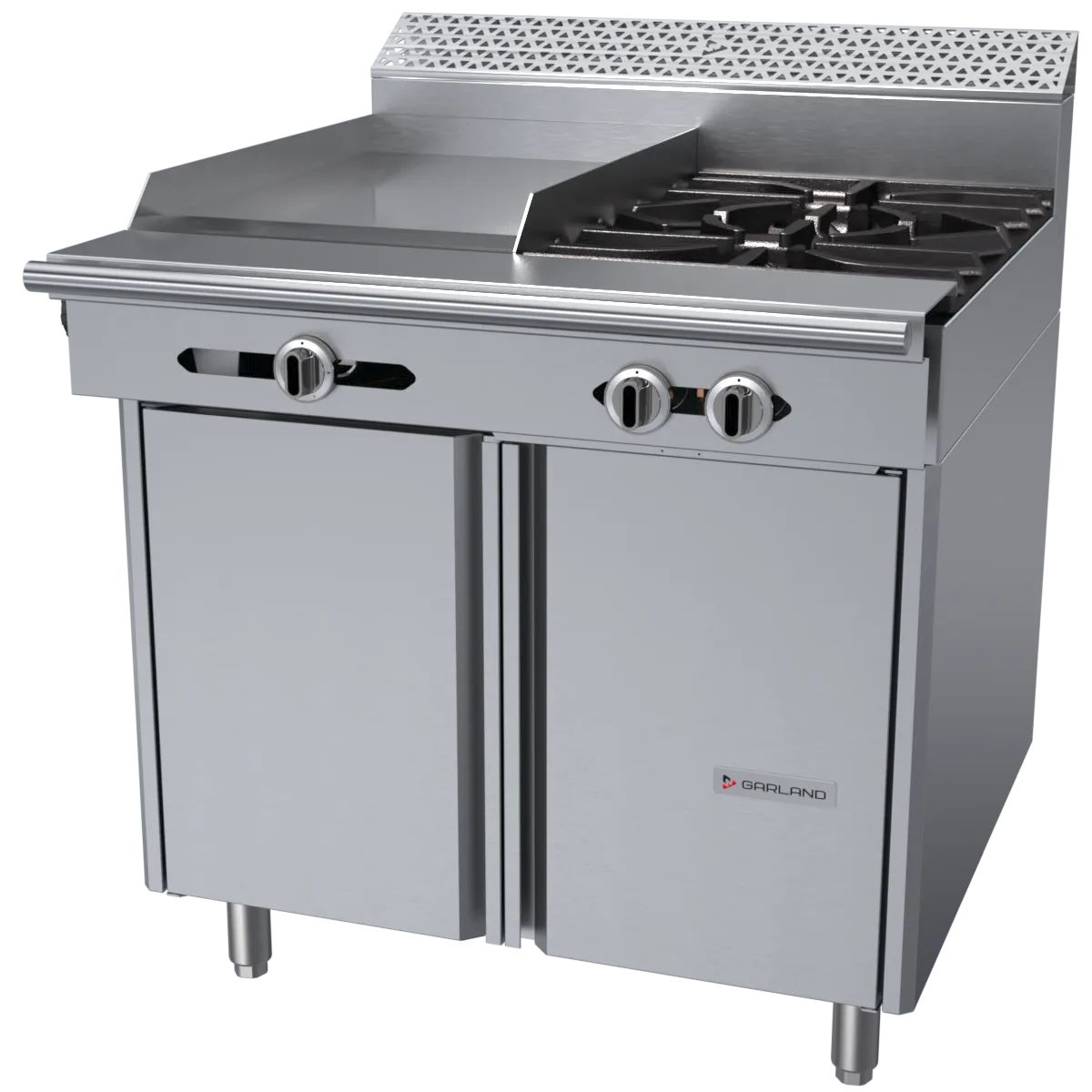 Garland US Range C36-4S Garland Cuisine Series Heavy Duty Range, Gas, 36"