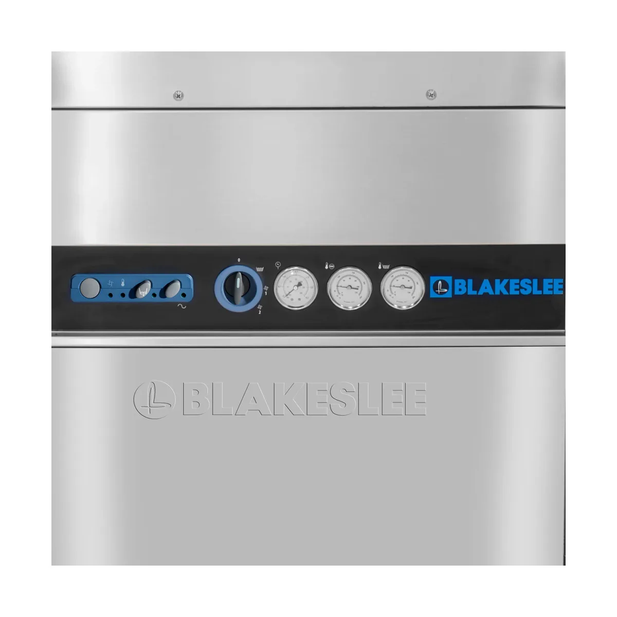Blakeslee D-18-3 28" Hood Type Dishwasher, 30 Racks/Hr -24 Gal/Hr - High Temp with Booster