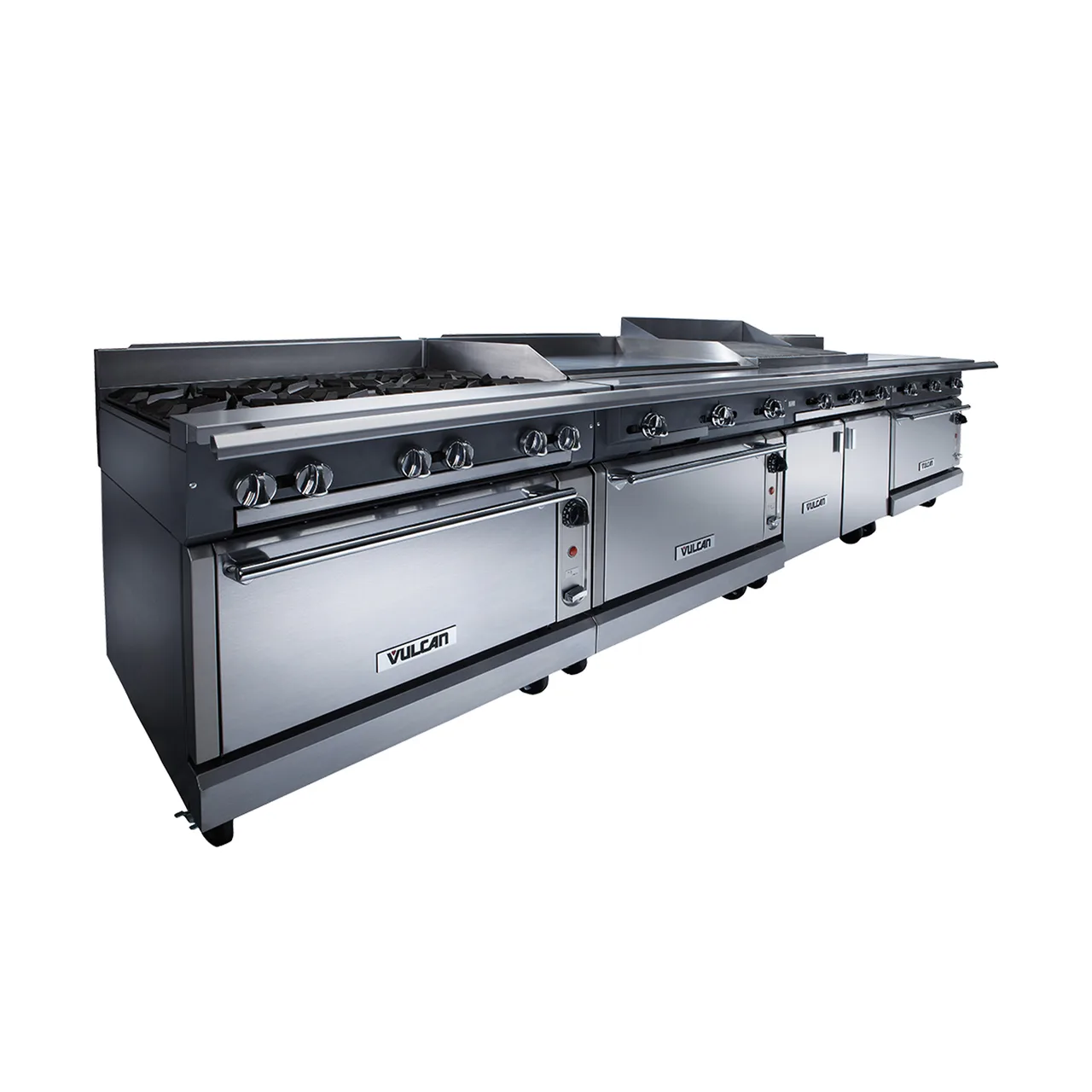 Vulcan V2B12BF Gas 12" Heavy Duty Range w/ (2) Open Burners w/ Flame Safety, (1) Cabinet Base, 70.000 BTU