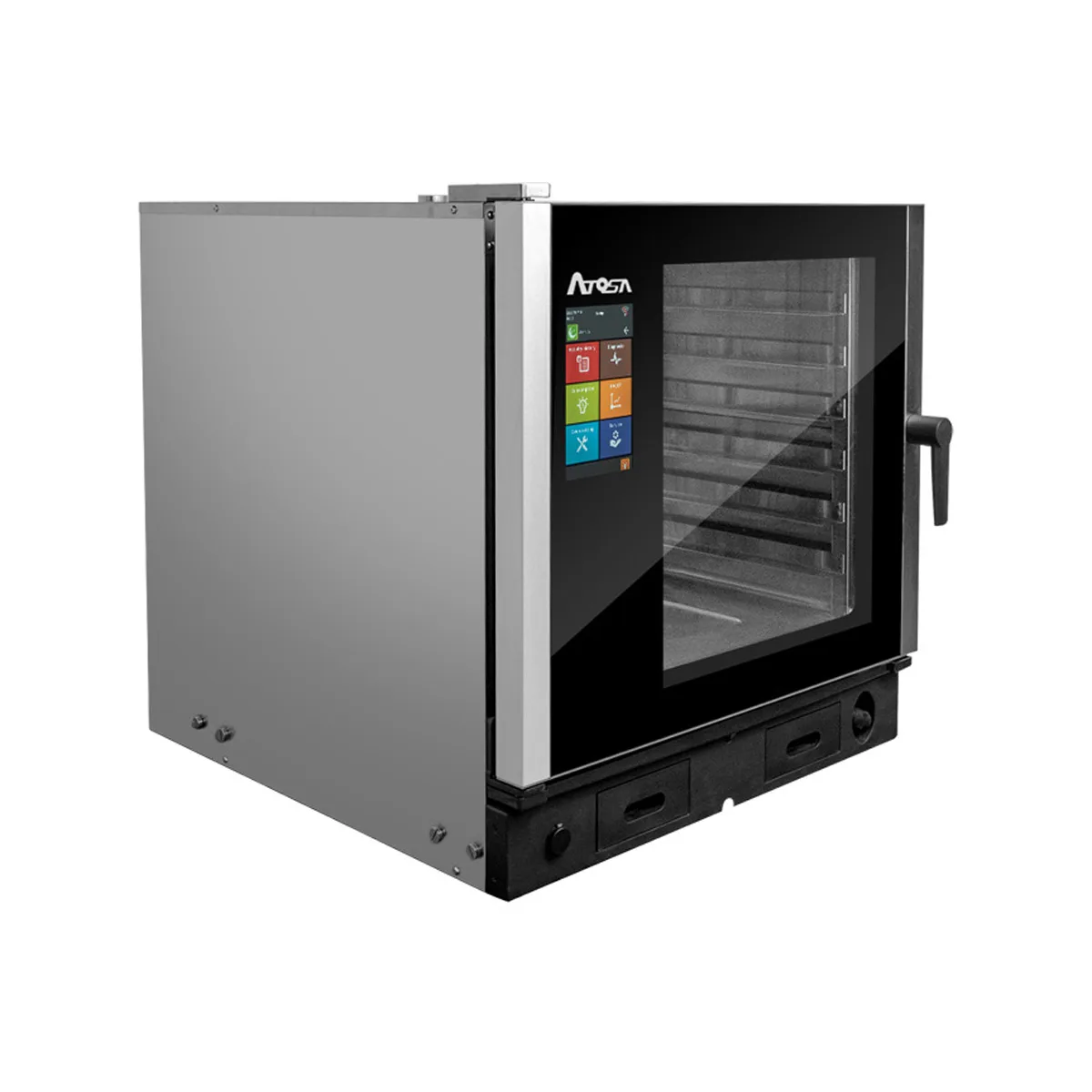 Atosa USA AEC-0621 E Full Size 6 Pan Electric Combi Oven w/ Smart Touch Control, Boilerless, 208/240V