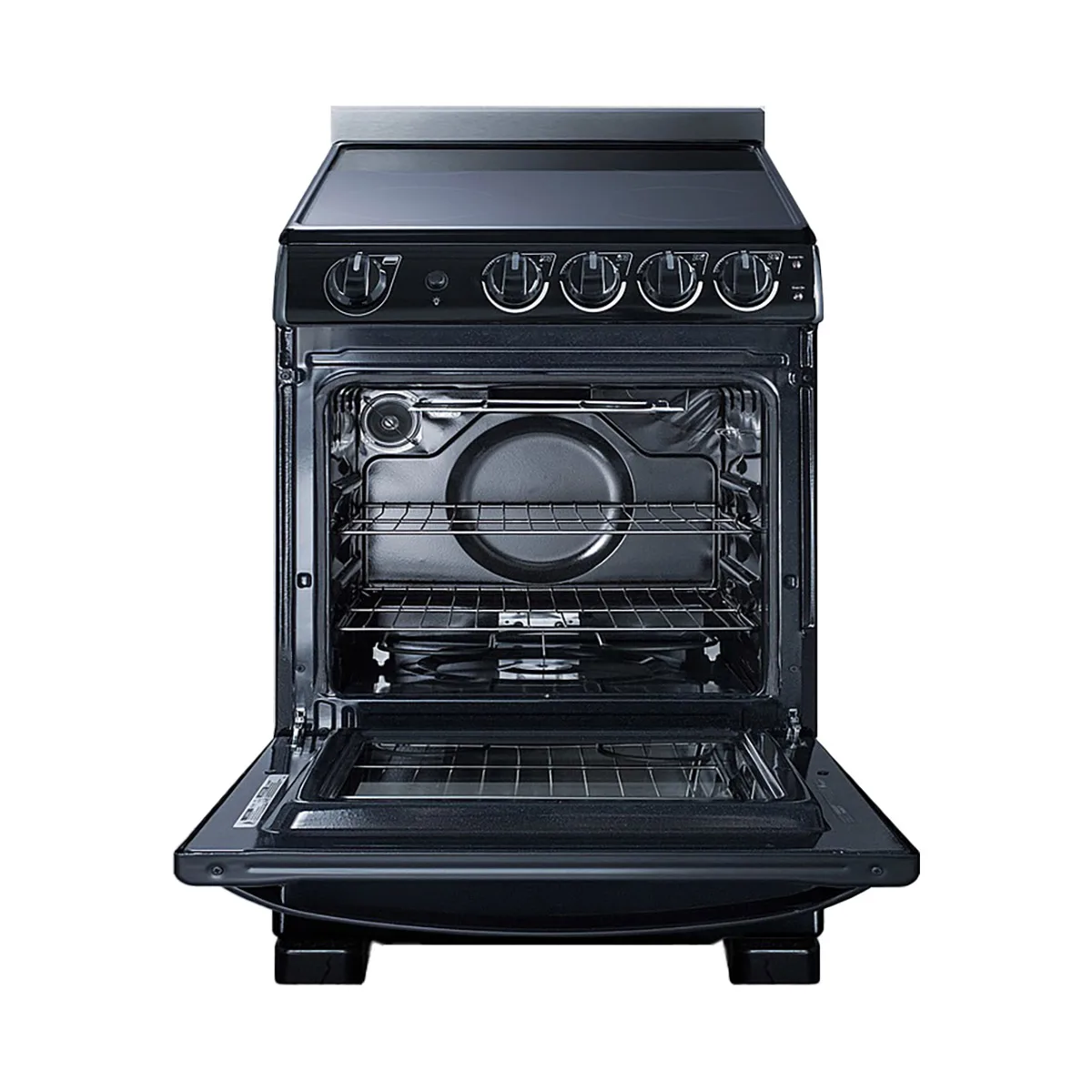 Summit REX2431BRT Electric Range, 24"W, 2.9 Cu.Ft. Oven Capacity