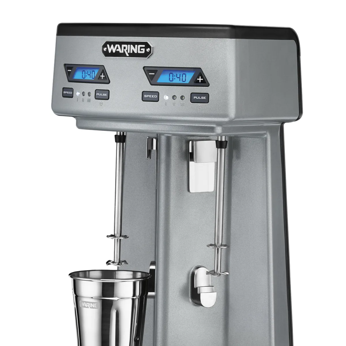 Waring WDM240TX Countertop Drink Mixer Double Spindles (3) Speeds