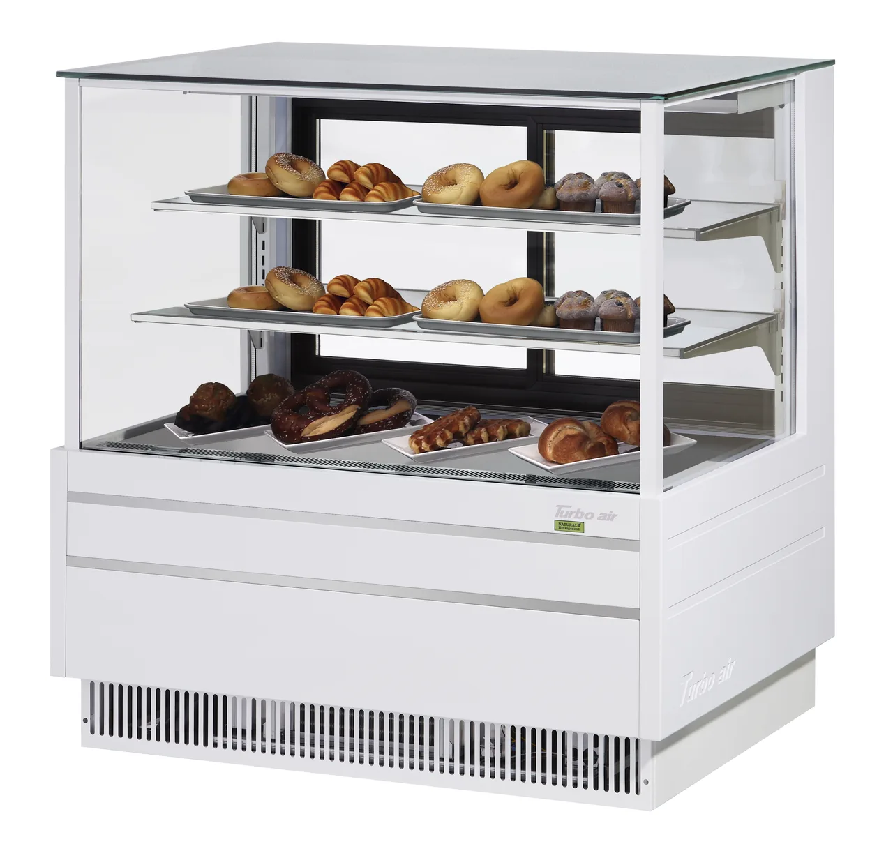 Turbo Air TCGB-48UF-DR-W(B) 48" Bakery Dry Case