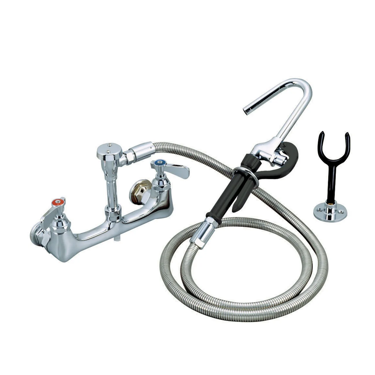 BK Resources BKF-8SMPF-G Optiflow™ Pot Filler, Splash-Mounted, 8" Oc