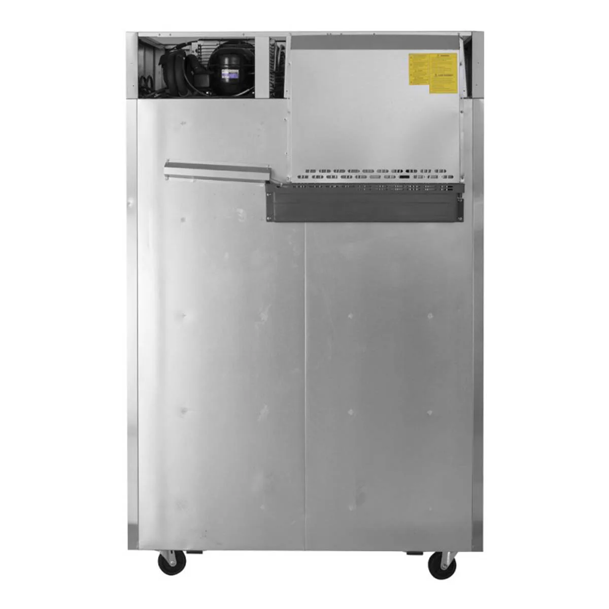 Turbo Air M3RF45-2-N 49" 2-Section Reach-In Refrigerator Freezer Combo w/ 2 Solid Doors