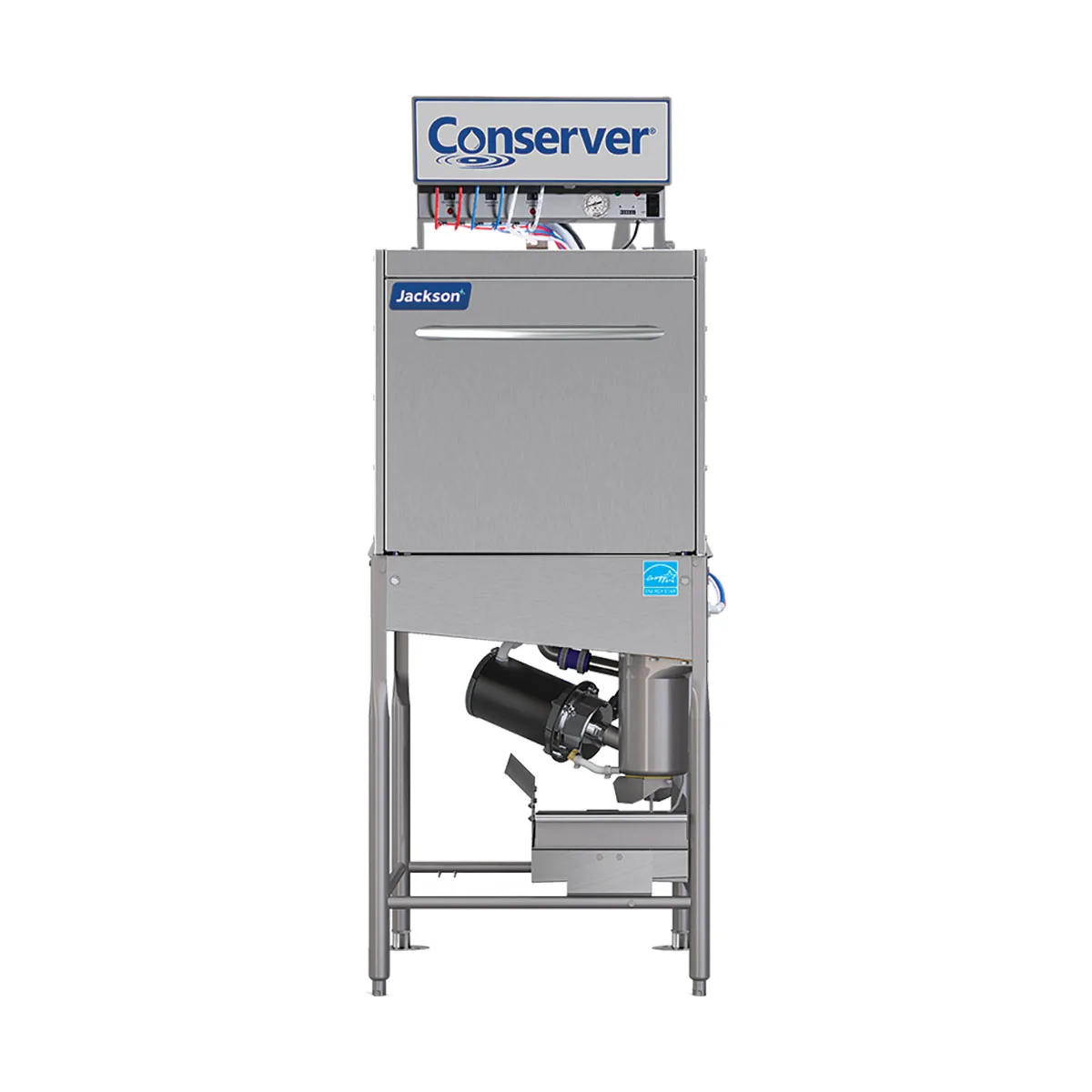 Jackson WWS CONSERVER XL-E-FL Door Type Dishwasher - Front Loading, 30 RPH - 30 Gal/Hr - Low Temp