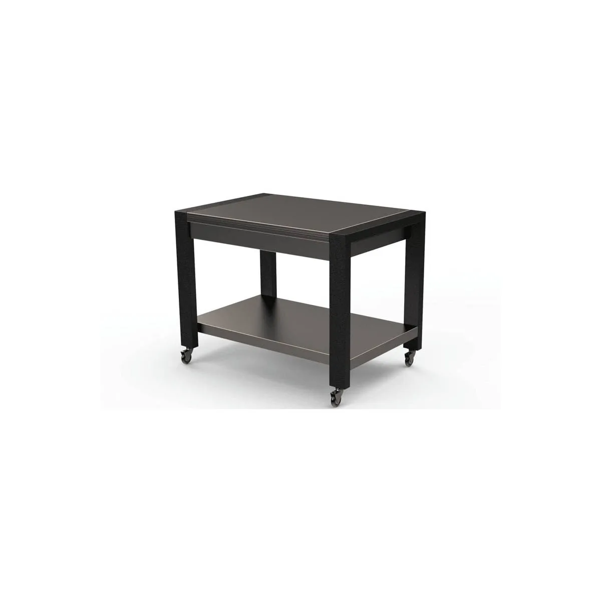Lakeside 160144 48" Mobile Modular Traveler Serving Table, Stainless Steel Top and Undershelf