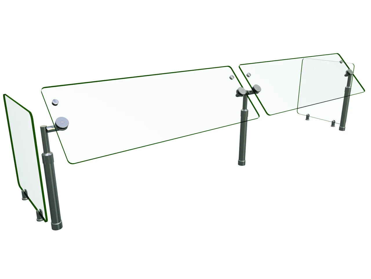 Hatco B950-84 Flav-R-Shield™ B950 Food Shield, Adjustable Self-Service