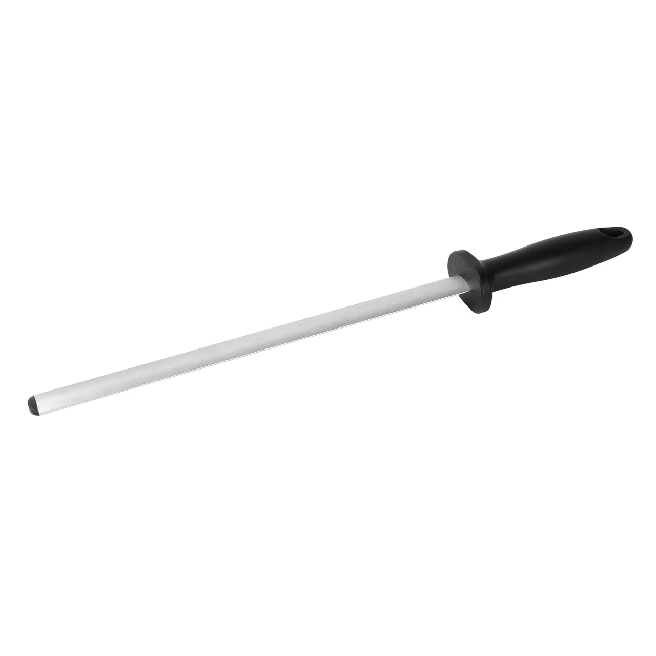 CAC China KFSP-D12O Chef Knife Sharpening Steel, 12" L Oval Blade, Diamond-Coated Finish