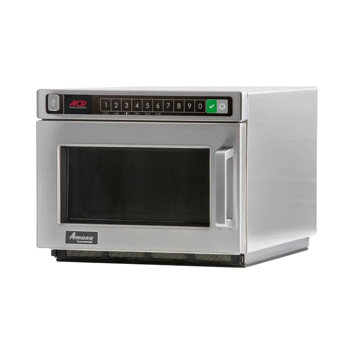 Amana HDC212 2100W Heavy Duty Commercial Microwave Oven, 0.6 Cu. Ft., 208/240V