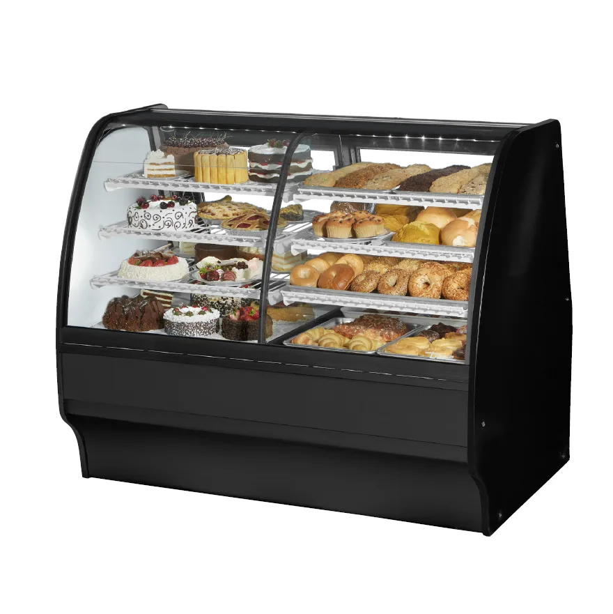 True TGM-DZ-59-SC/SC-S-S 59" Dry / Refrigerated Bakery Case, Stainless Steel