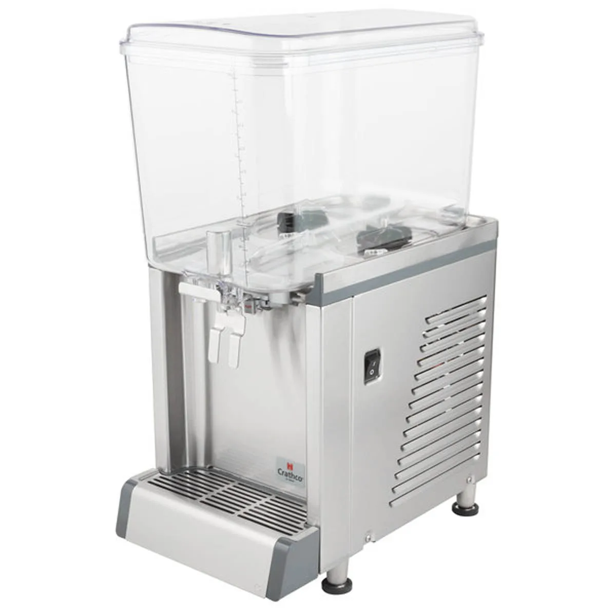 Crathco CS-1D-16-290 (BPA FREE) Beverage Dispenser with Bowl, Agitator - 4.75 Gal (each) - 1/10 Hp