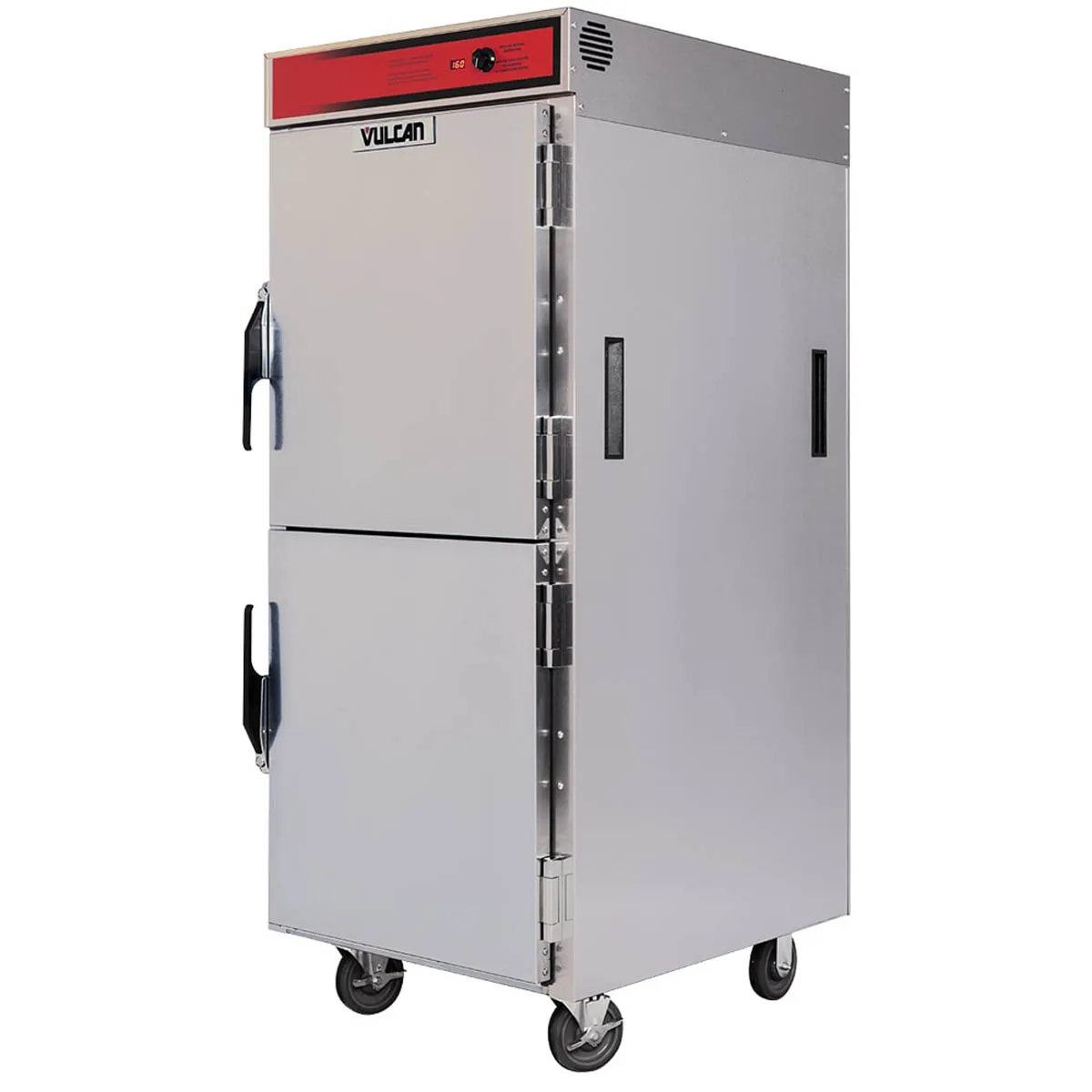 Vulcan VPT18 Heated Holding Cabinet, 18 Sheet Pan Capacity, Stainless Steel, Pass-Thru, Mobile