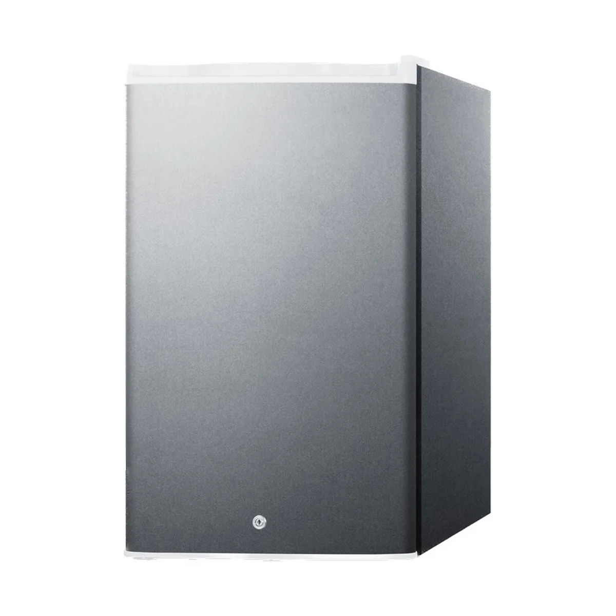 Summit FF31L7BICSS 17" Built-in Compact Refrigerator in Stainless Steel, w/ Door Lock, 2.5 cu. ft.