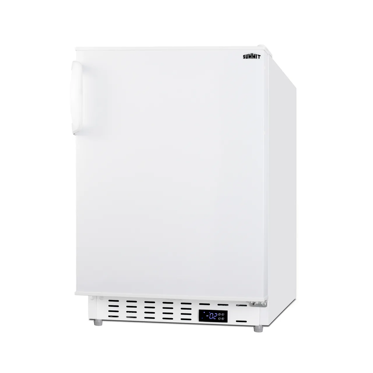 Summit ALFZ36 20" Built-in or Freestanding Undercounter Freezer in White, 2.68 cu. ft.