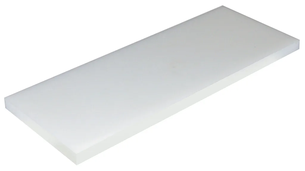 BK Resources HDPE-N-1-61121 Cutting Board, 61" X 121" X 1" White High Density Polyethylene, NSF