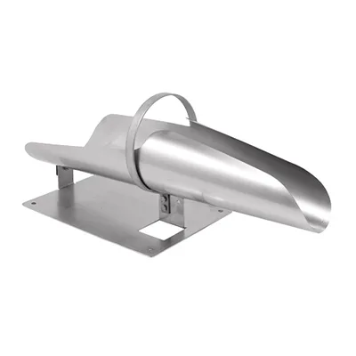 Omcan USA 46791 Roast Tyer, 26-1/2" L, 4" Front Opening, 10-1/2" Rear Opening, Stainless Steel