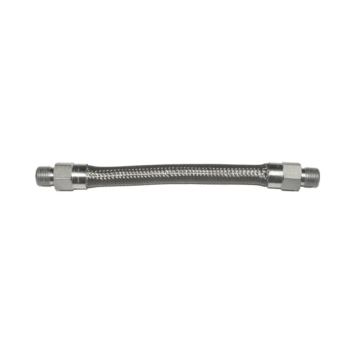 Dormont 16125B72 72" Stainless Steel Moveable Foodservice Gas Connector, 1-1/4" Diameter