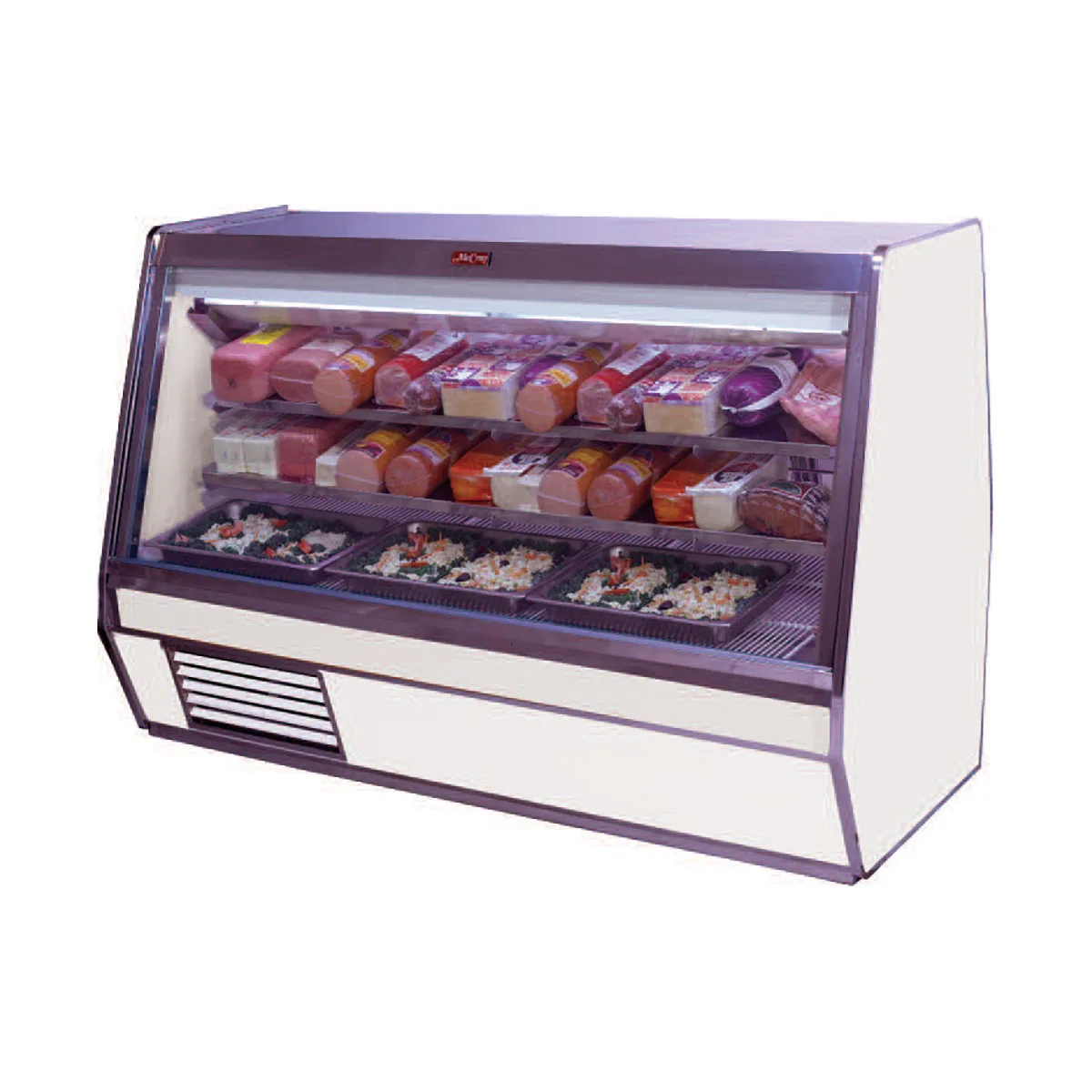 Howard-McCray R-CDS32E-6-LED 74" Flat Refrigerated Deli Display Case