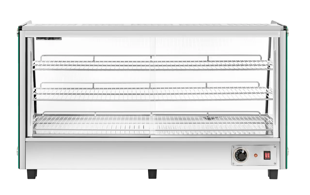 Migali C-HCT47 47" Competitor Series® Heated Countertop Display Case, 7 cu. ft.