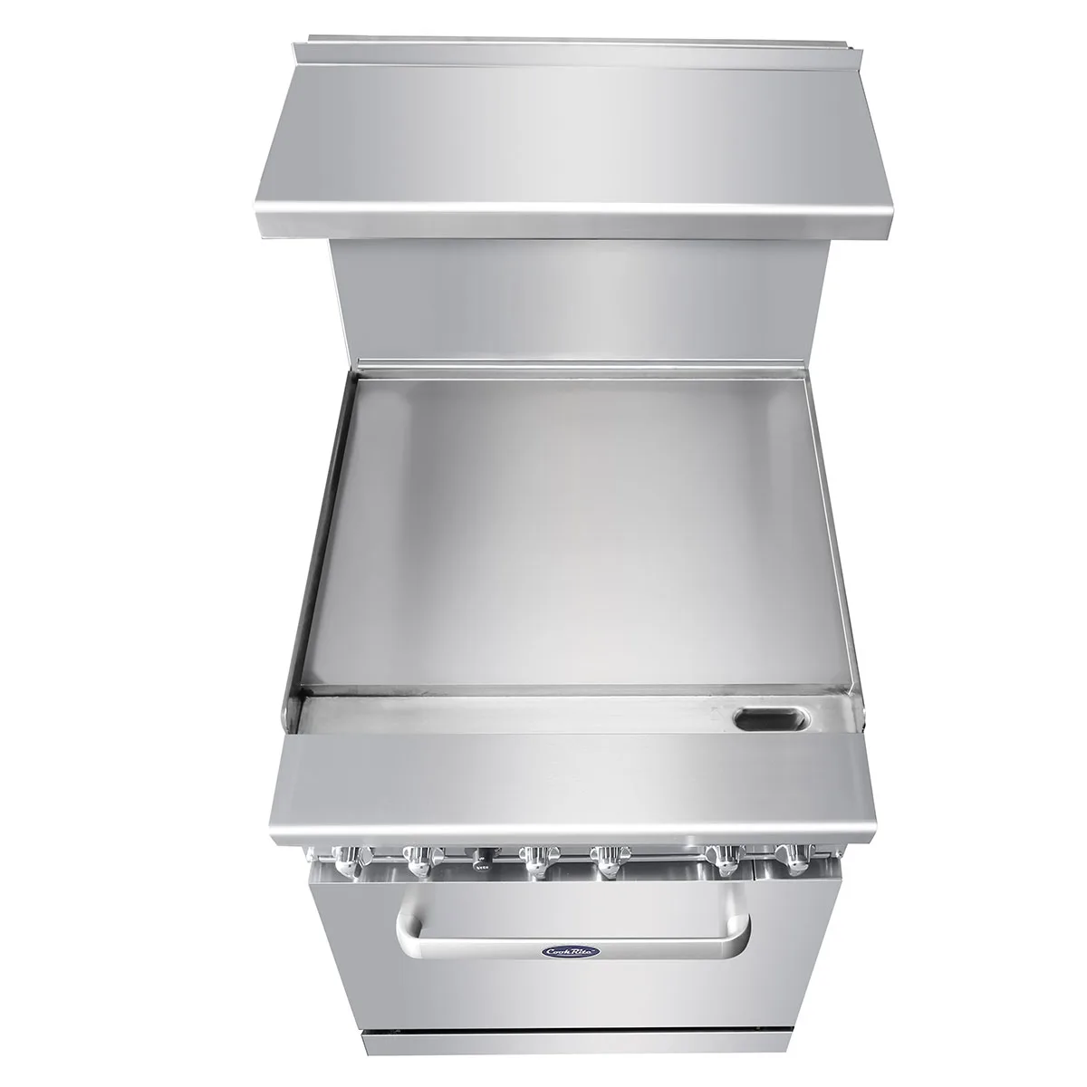 Atosa USA AGR-24G-NG 24“ Gas Restaurant Range, (1) Space Saver Oven, (1) Griddle