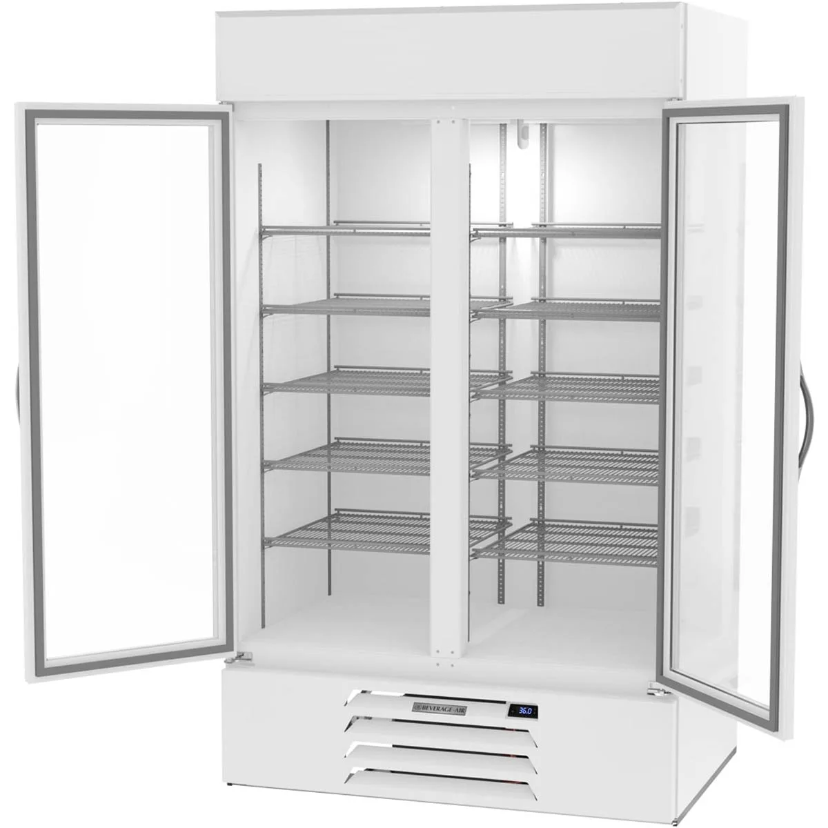Beverage Air MMR44HC-1-W-WINE 47" Glass Door Wine Merchandiser, Single Temperature, 40.2 cu. ft.