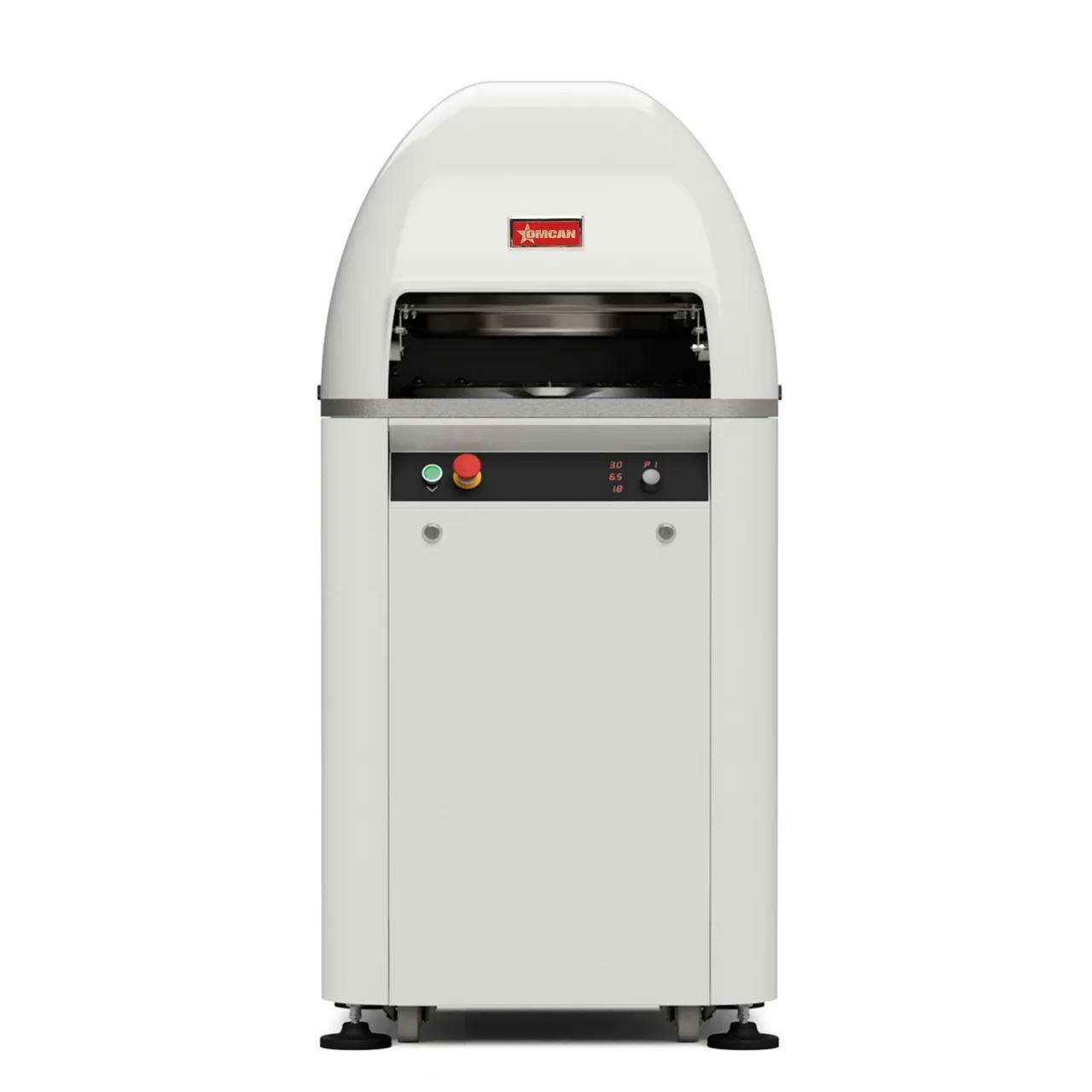 Omcan USA 47580 Automatic Hydraulic Dough Divider & Rounder, 15 Piece 5.3 to 12.7 oz Portions 220V/3Ph