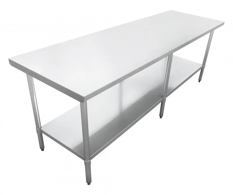 Omcan USA 47724 Stainless Steel Top 73" - 84" Work Table