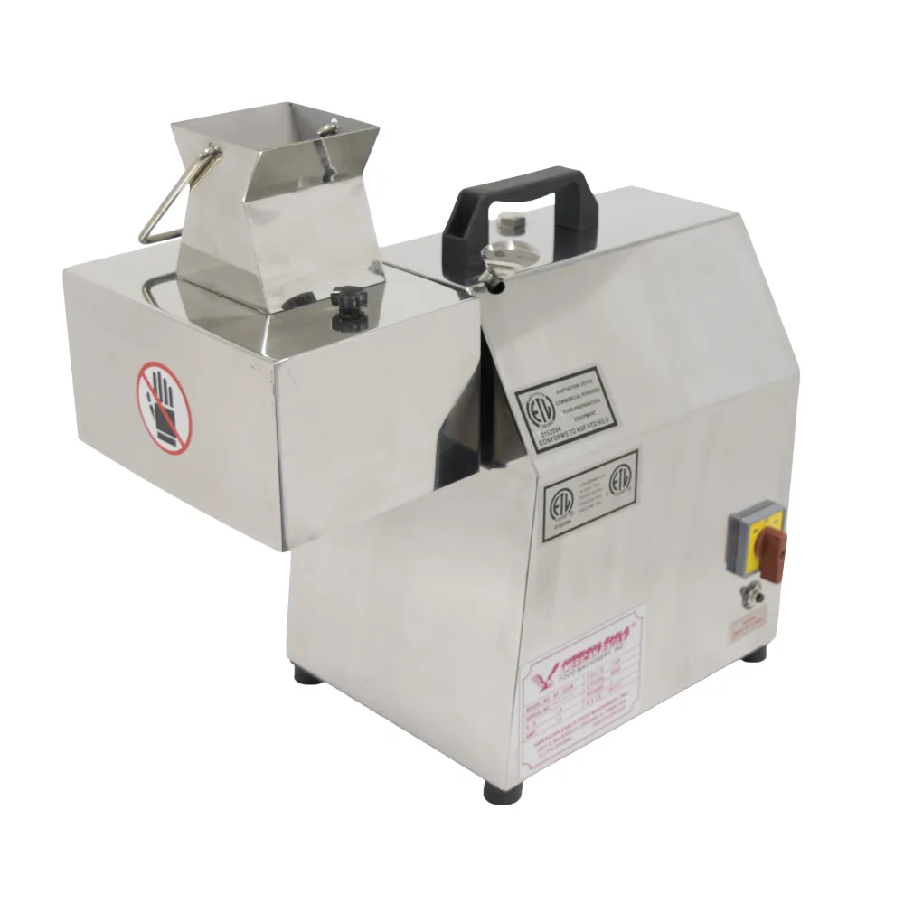 American Eagle AE-MC22N-3/8 Electric Meat Cutter Kit – 3/8” Strip, 1.5 HP, 170 RPM, Stainless Steel, Bench‑mounted