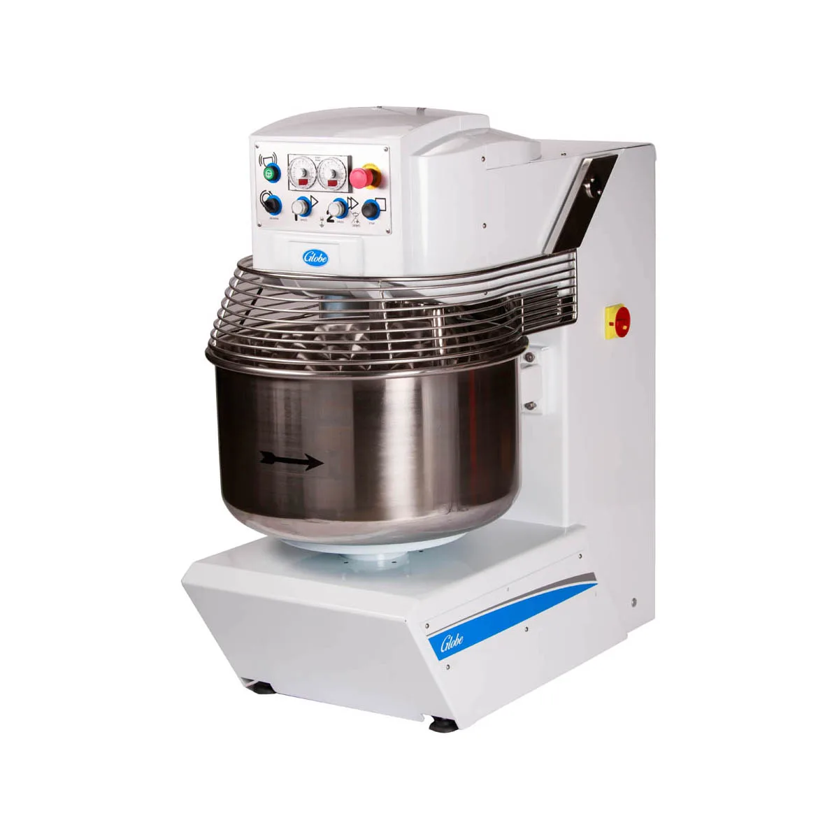 Globe GSM130 Spiral Dough Mixer, 2-Speed, 130 lbs Dough Capacity