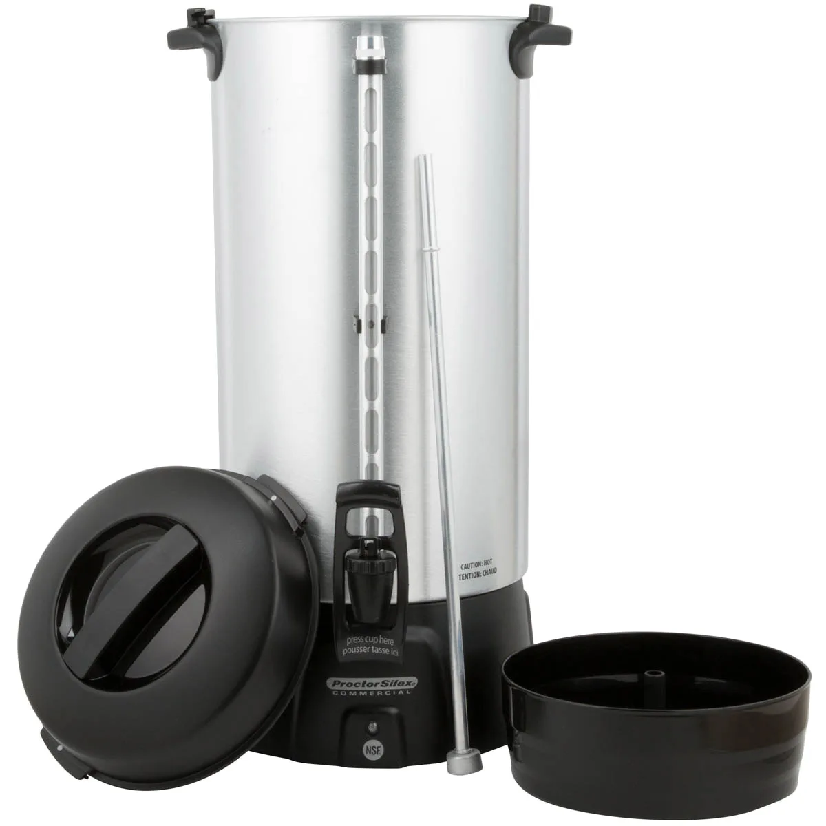 Hamilton Beach 45100R - Proctor-Silex® Coffee Urn,100 Cup Capacity with Dual Heaters / 1.090W - 120V