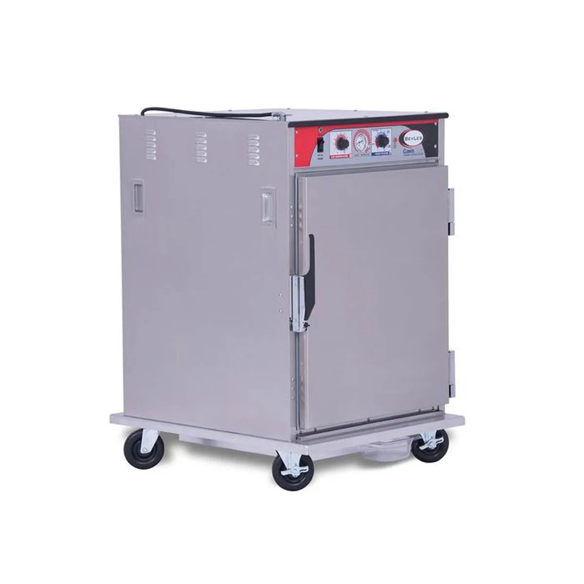 BevLes HCSS44W61 Half Height İnsulated Climate Select Heated Cabinet (1) Solid Door, Universal Width, 115V