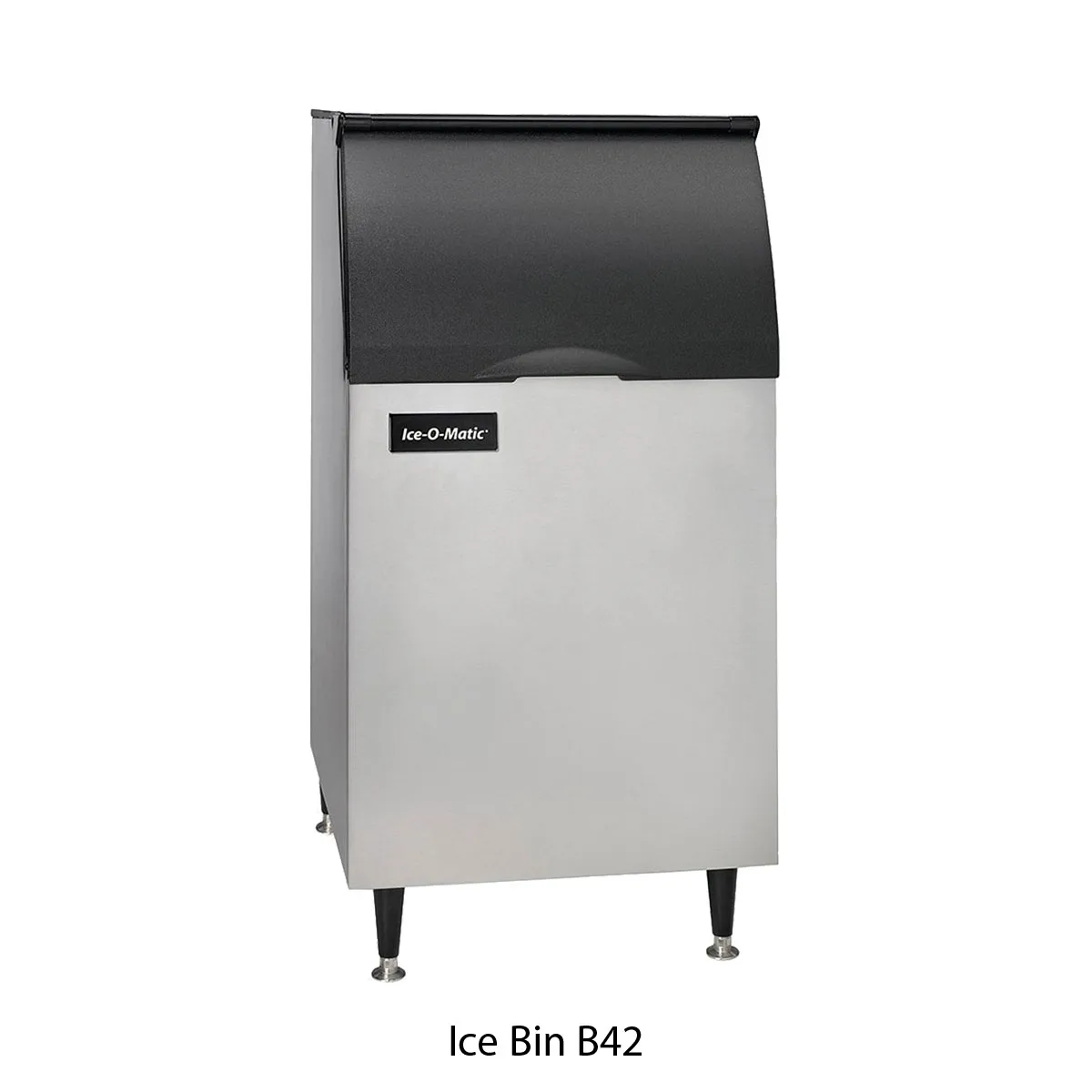 Ice-O-Matic GEM0450A90/B42/KBT24 Air Cooled Nugget 415 lb Ice Machine with Bin, 351 lb Storage