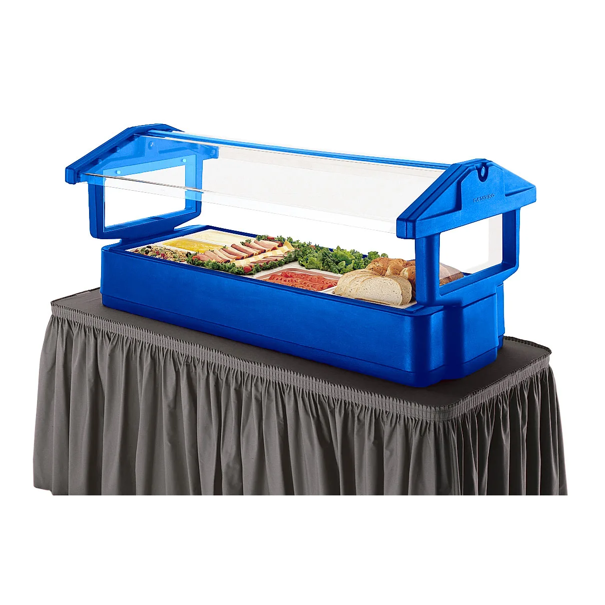 Cambro 4FBRTT186 Table Top Food Bar, 51"L X 33-1/4"W X 27"H, Table Top