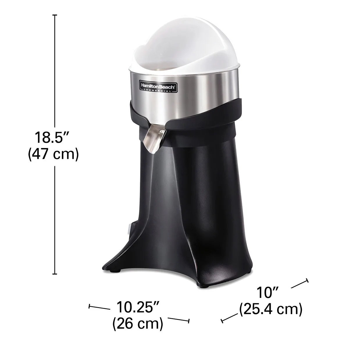 Hamilton Beach HCJ967R-CE (International) Citrus Juicer, Electric, Countertop