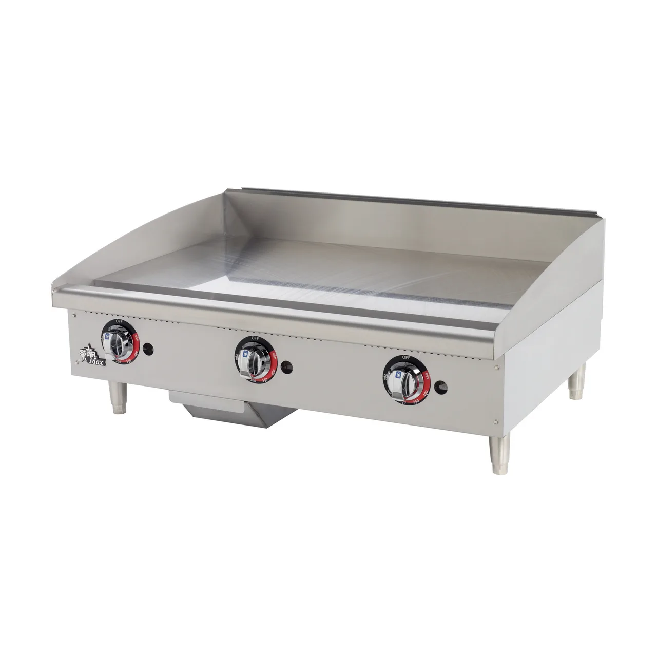 Star 636MF 36" Countertop Manual Gas Griddle, 1" Steel Plate, 84.900 BTU
