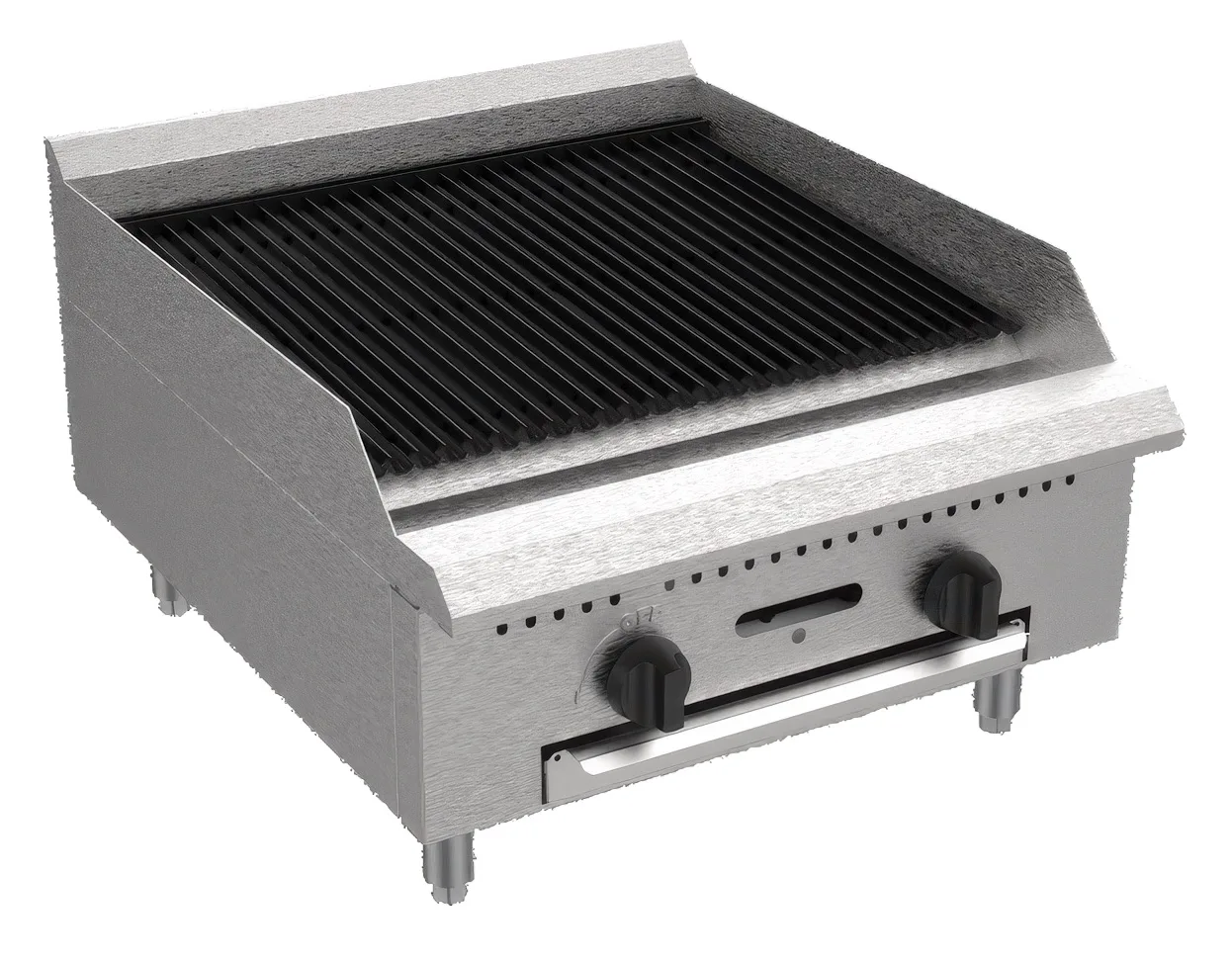 Serv-Ware SCBS-24-LP-SA Countertop Gas Charbroiler